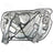 ACI 84588 Window Regulator - Front Left