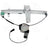 ACI 86818 Power Window Motor and Regulator Assembly - Front Left