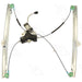 ACI 86830 Power Window Motor and Regulator Assembly - Front Left