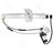 ACI 86834 Power Window Motor and Regulator Assembly - Front Left