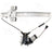 ACI 86891 Power Window Motor and Regulator Assembly - Front Right