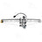 ACI 88013 Power Window Motor and Regulator Assembly - Rear Right