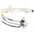 ACI 88104 Power Window Motor and Regulator Assembly - Front Left