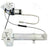 ACI 88122 Power Window Motor and Regulator Assembly - Rear Left