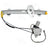 ACI 88126 Power Window Motor and Regulator Assembly - Front Left