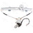 ACI 88132 Power Window Motor and Regulator Assembly - Front Left