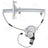 ACI 88149 Power Window Motor and Regulator Assembly - Front Right
