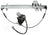 ACI 88150 Power Window Motor and Regulator Assembly - Front Left