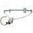 ACI 88152 Power Window Motor and Regulator Assembly - Rear Left