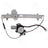 ACI 88154 Power Window Motor and Regulator Assembly - Front Left