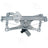 ACI 88193 Power Window Motor and Regulator Assembly - Front Right
