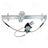 ACI 88197 Power Window Motor and Regulator Assembly - Front Right