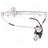 ACI 88198 Power Window Motor and Regulator Assembly - Front Left