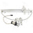 ACI 88206 Power Window Motor and Regulator Assembly - Front Left