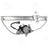 ACI 88216 Power Window Motor and Regulator Assembly - Front Left