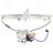 ACI 88237 Power Window Motor and Regulator Assembly - Front Right
