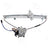 ACI 88240 Power Window Motor and Regulator Assembly - Front Left