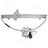 ACI 88243 Power Window Motor and Regulator Assembly - Front Right