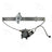 ACI 88290 Power Window Motor and Regulator Assembly - Rear Right