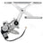 ACI 88320 Power Window Motor and Regulator Assembly - Front Left