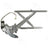 ACI 88324 Power Window Motor and Regulator Assembly - Front Left