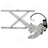 ACI 88347 Power Window Motor and Regulator Assembly - Front Right