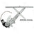 ACI 88420 Power Window Motor and Regulator Assembly - Front Left