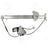ACI 88460 Power Window Motor and Regulator Assembly - Front Left