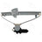 ACI 88477 Power Window Motor and Regulator Assembly - Rear Right