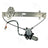 ACI 88557 Power Window Motor and Regulator Assembly - Rear Right