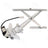 ACI 88712 Power Window Motor and Regulator Assembly - Front Left