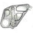 ACI 88992 Power Window Motor and Regulator Assembly - Rear Left