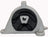 Westar EM-2927 Automatic Transmission Mount - Rear or Rear Left