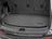 WeatherTech DigitalFit Floor Liners for 2022 2021 2020 2019 2018 Buick Enclave [Covers Cargo (Trunk), Black] | 401082