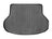 WeatherTech DigitalFit Floor Liners for 2003 2002 2001 2000 1999 Lexus RX300 [Covers Cargo (Trunk), Black] | 40122