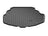 WeatherTech DigitalFit Floor Liners for LC500/LC500h [Covers Cargo (Trunk), Black] | 401276