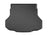 WeatherTech DigitalFit Floor Liners for 2022 2021 Hyundai Elantra [Covers Cargo (Trunk), Black] | 401411
