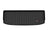 WeatherTech DigitalFit Floor Liners for 2022 Nissan Pathfinder [Covers Cargo (Trunk), Black] | 401482