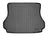 WeatherTech DigitalFit Floor Liners for 2006 2005 2004 2003 2002 2001 Hyundai Santa Fe [Covers Cargo (Trunk), Black] | 40184