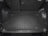 WeatherTech DigitalFit Floor Liners for 2006 2005 2004 2003 2002 Honda CR-V [Covers Cargo (Trunk), Black] | 40213