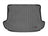 WeatherTech DigitalFit Floor Liners for Vibe/Matrix [Covers Cargo (Trunk), Black] | 40216