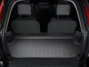 WeatherTech DigitalFit Floor Liners for 2014 2013 2012 2011 2010 2009 2008 2007 2006 2005 2004 2003 Volvo XC90 [Covers Cargo (Trunk), Black] | 40257