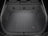 WeatherTech DigitalFit Floor Liners for 2009 2008 2007 2006 2005 2004 Toyota Prius [Covers Cargo (Trunk), Black] | 40268