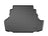 WeatherTech DigitalFit Floor Liners for 2012 2011 2010 2009 2008 2007 Lexus ES350 [Covers Cargo (Trunk), Black] | 40303