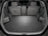 WeatherTech DigitalFit Floor Liners for 2013 2012 2011 2010 2009 2008 Toyota Highlander [Covers Cargo (Trunk), Black] | 40328
