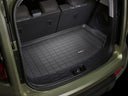 WeatherTech DigitalFit Floor Liners for 2013 2012 2011 2010 Kia Soul [Covers Cargo (Trunk), Black] | 40384