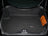 WeatherTech DigitalFit Floor Liners for 2011 2010 2009 2008 2007 Ferrari 599 GTB [Covers Cargo (Trunk), Black] | 40386
