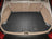 WeatherTech DigitalFit Floor Liners for 2017 2016 2015 2014 2013 2012 2011 2010 Volvo XC60 [Covers Cargo (Trunk), Black] | 40417