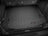 WeatherTech DigitalFit Floor Liners for 2014 2013 2012 2011 Jeep Wrangler [Covers Cargo (Trunk), Black] | 40518