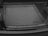 WeatherTech DigitalFit Floor Liners for Audi [Covers Cargo (Trunk), Black] | 40546